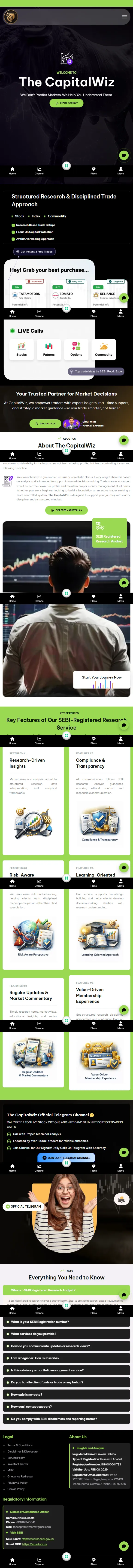 Website Preview - Tablet